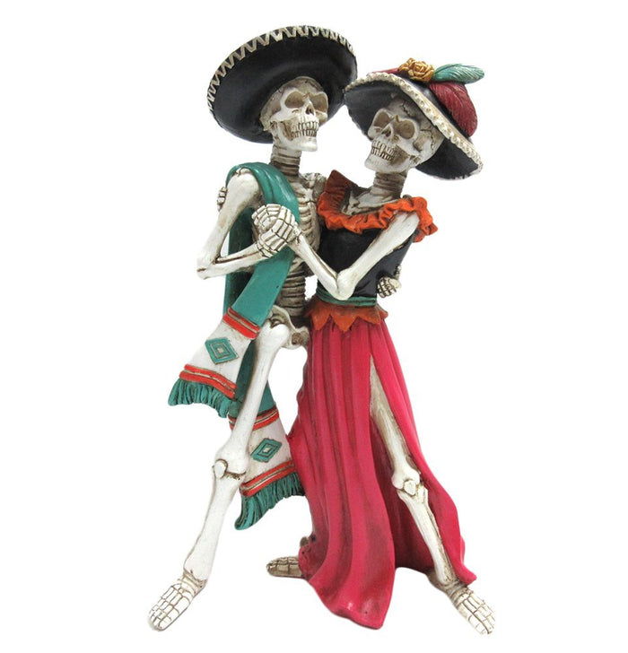 Ebros Gift Ebros Day Of The Dead Celebration Skeleton Couple Dancing Figurine 12 Inch