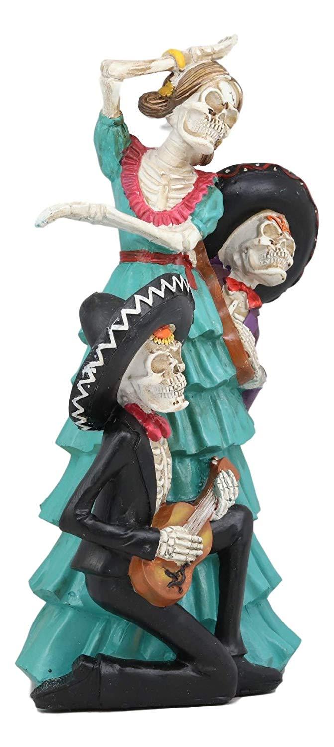 ebros gift Ebros Day Of The Dead Celebration Sugar Skull Dancer & Mariachi Band Skeletons Statue