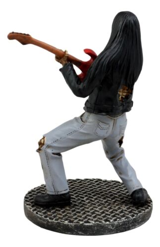 Ebros Gift Ebros Day Of The Dead Skeleton Hell Rock Band Electric Guitarist Figurine