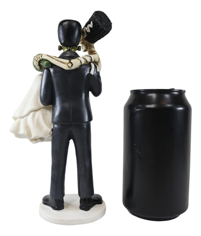 Ebros Gift Ebros Day Of The Dead Wedding Skeleton Frankenstein Skull Bride & Groom Figurine