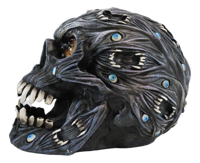 Ebros Gift Ebros Demonic Alien Evil Eyes And Fangs Morphing Vampire Skull Ossuary Figurine