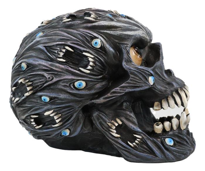 Ebros Gift Ebros Demonic Alien Evil Eyes And Fangs Morphing Vampire Skull Ossuary Figurine