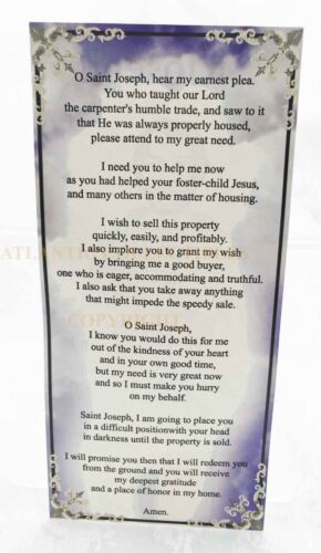Ebros Gift Ebros Divinity Spiritual Saint Joseph Figurine Statue Home Seller Kit With Prayer Card