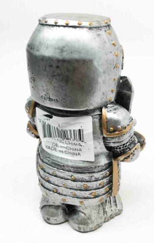 Ebros Gift Ebros Doll House Miniature 4.5" Medieval Sword Shield Infantry Sculpture Suit Of Armor