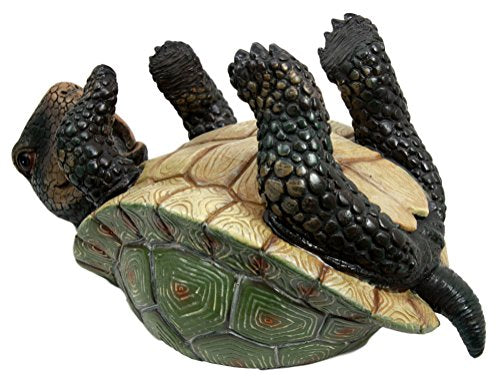 Ebros Gift Ebros Drunken Coastal Sea Turtle Tortoise Wine Bottle Holder Caddy Figurine As Home Kitchen Wine Cellar Decorative Storage Organizer Solution Of Wild Aquatic Animals Turtles Terrapins Tortoises Decor