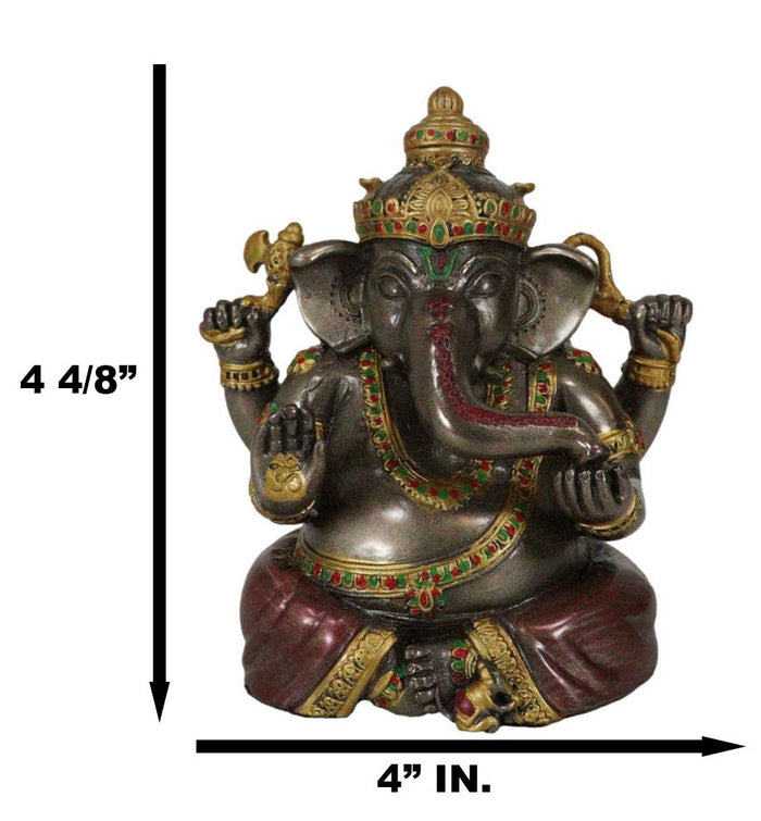 Ebros Gift Ebros Eastern Enlightenment Hindu God Ganesha Figurine Ganesh Hinduism Statue