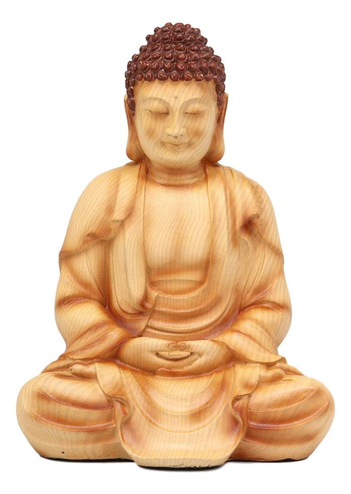 Ebros Gift Ebros Eastern Meditating Buddha Gautama Amitabha In Dhyana Mudra Pose Statue