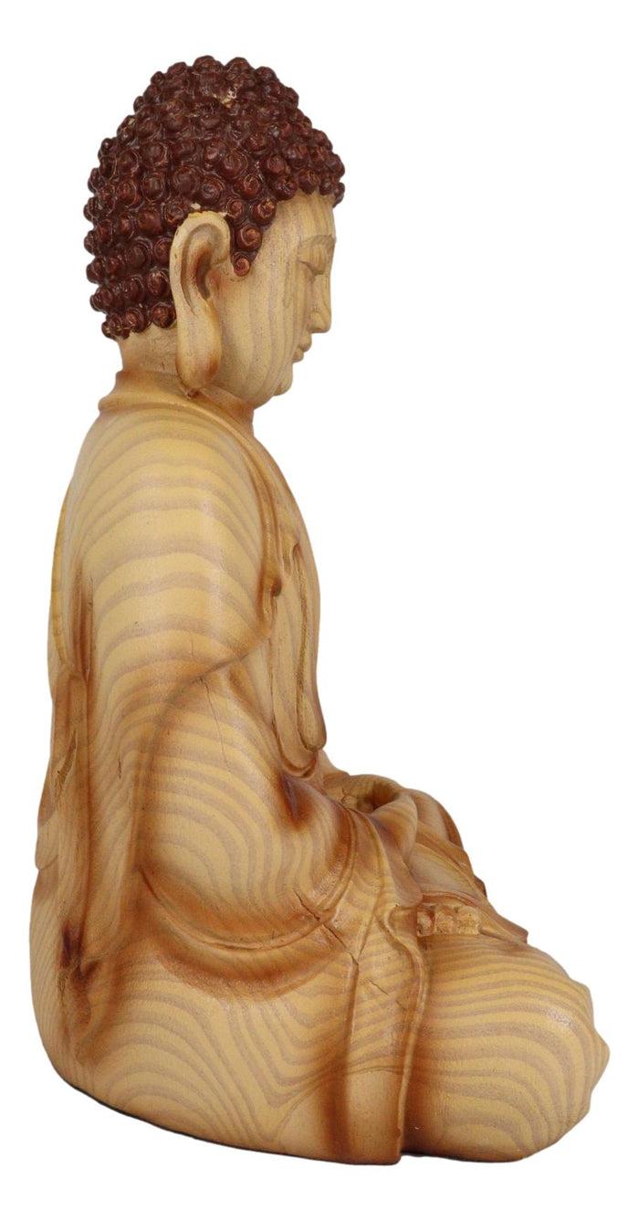 Ebros Gift Ebros Eastern Meditating Buddha Gautama Amitabha In Dhyana Mudra Pose Statue