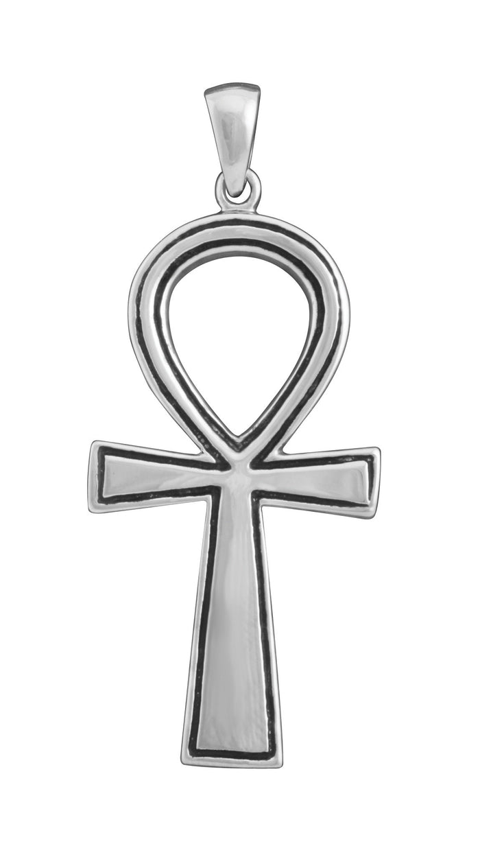 Ebros Gift Ebros Egyptian Ankh Pendant Collectible Egypt Jewelry Accessory Necklace Art
