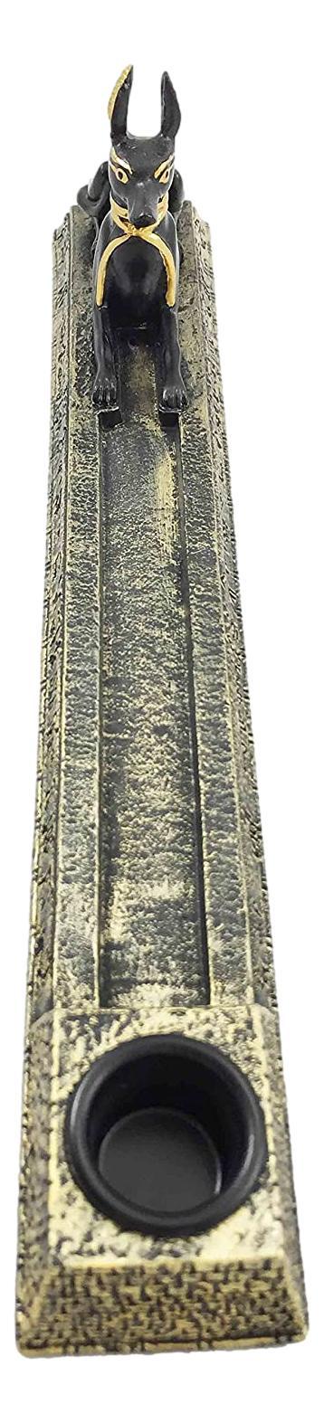 Ebros Gift Ebros Egyptian Anubis Dog Jackal Deity Mummification Incense Burner Figurine