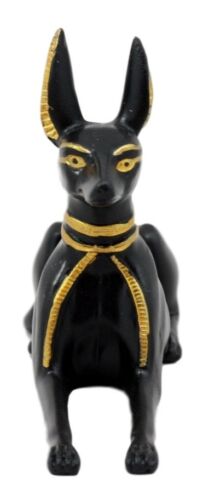 Ebros Gift Ebros Egyptian Classical God Anubis Jackal Dog Figurine 5.5"L Deity Of Afterlife