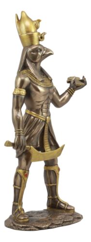 Ebros Gift Ebros Egyptian Falcon Horus Statue God Of War Protection & Sky Heru Ra Figurine