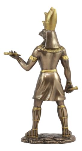 Ebros Gift Ebros Egyptian Falcon Horus Statue God Of War Protection & Sky Heru Ra Figurine