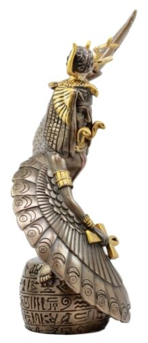 ebros Gift Ebros Egyptian Goddess Isis Ra Holding Ankh Figurine 9"H Statue Collectible