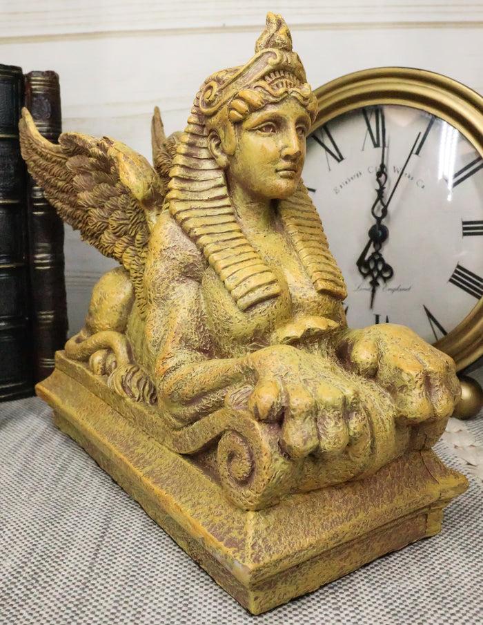 ebros gift Ebros Egyptian Gods & Pharaohs Sphinx Lioness Guardian Figurine Egyptian Deity