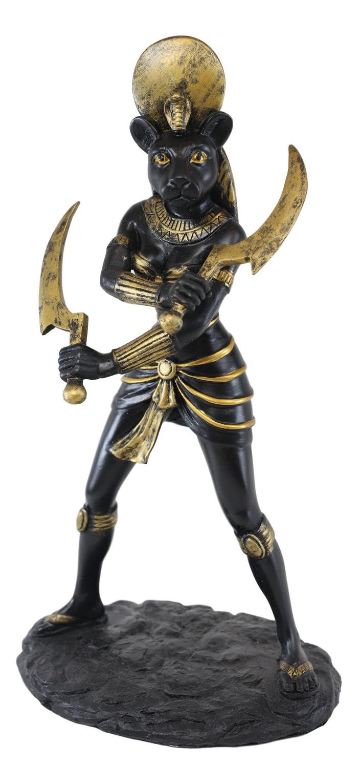 Ebros Gift Ebros Egyptian Sun Goddess Sekhmet W/ Sickle Statue Huntress Lioness Healer