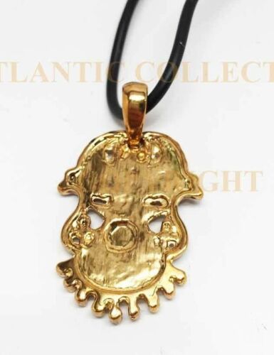Ebros Gift Ebros Egyptian Winged Scarab Dual Cobra Head Ankh Necklace Pendant Jewelry
