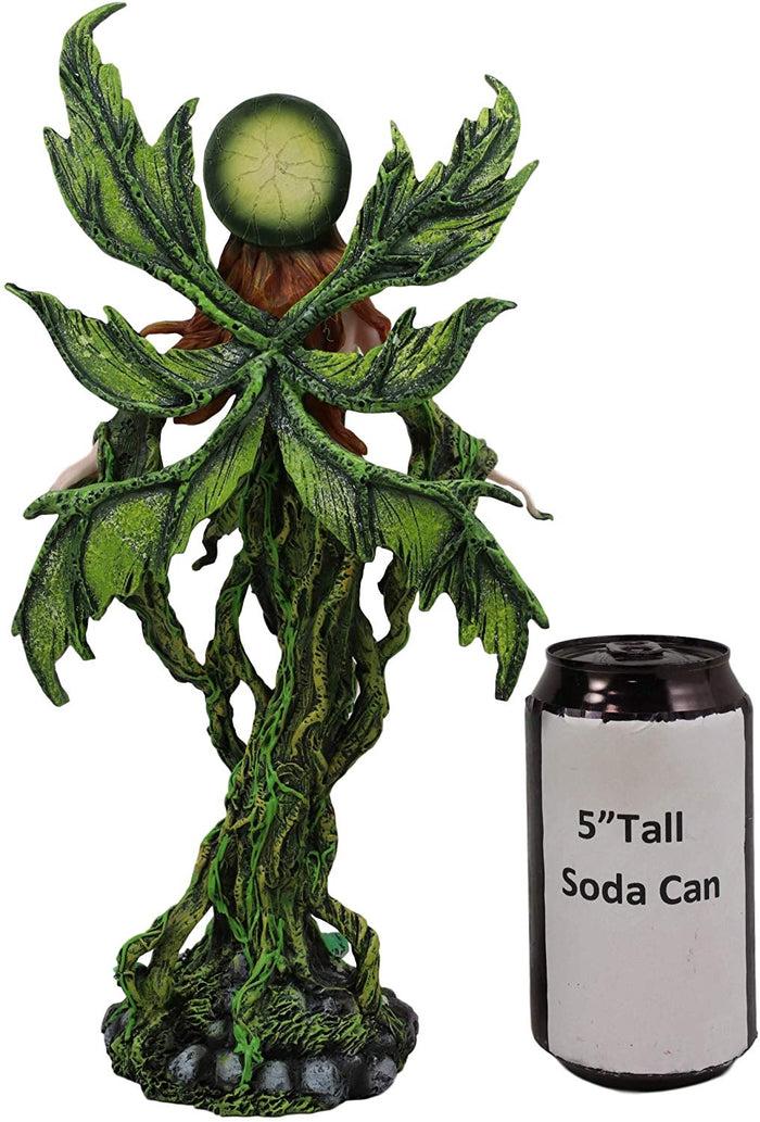 Ebros Gift Ebros Elemental Earth Gaia Forest Green Fairy Statue Decorative Figurine 12.25"H