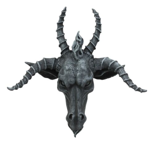 Ebros Gift Ebros Eliphaz Levi Sabbatic Goat Baphomet Wall Plaque 8.5" Wide Collectible