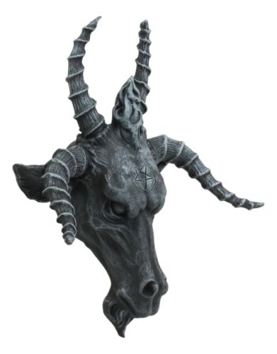 Ebros Gift Ebros Eliphaz Levi Sabbatic Goat Baphomet Wall Plaque 8.5" Wide Collectible