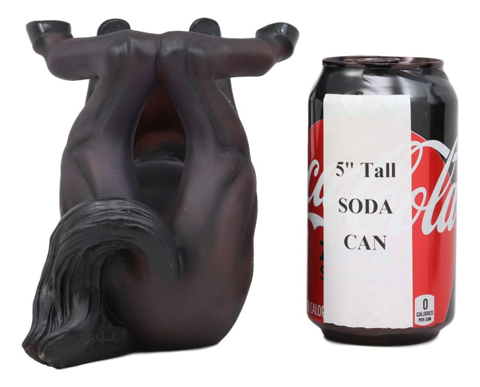 Ebros Gift Ebros Elixir Of Doom Macabre Black Unicorn Wine Holder Figurine Kitchen Statue