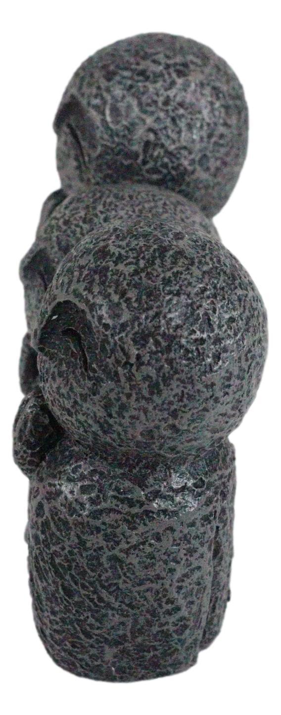 Ebros Gift Ebros Enlightenment Japanese Buddha Trio Jizo Monks Of Harmony Figurine Charm