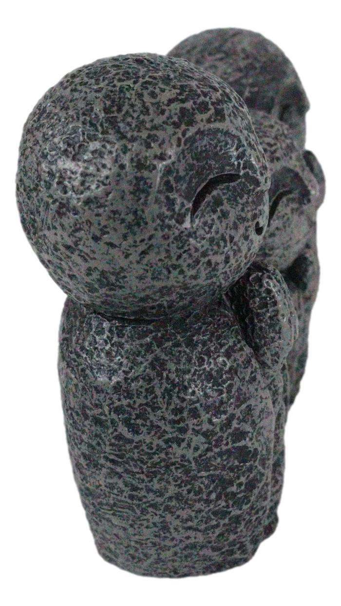 Ebros Gift Ebros Enlightenment Japanese Buddha Trio Jizo Monks Of Harmony Figurine Charm