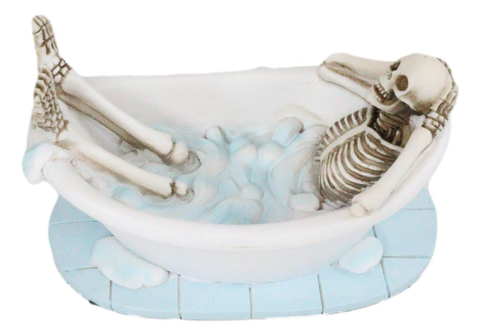 Ebros Gift Ebros Eternal Afterlife Skeleton Soaking In Bubble Bath Tub Jacuzzi Macabre