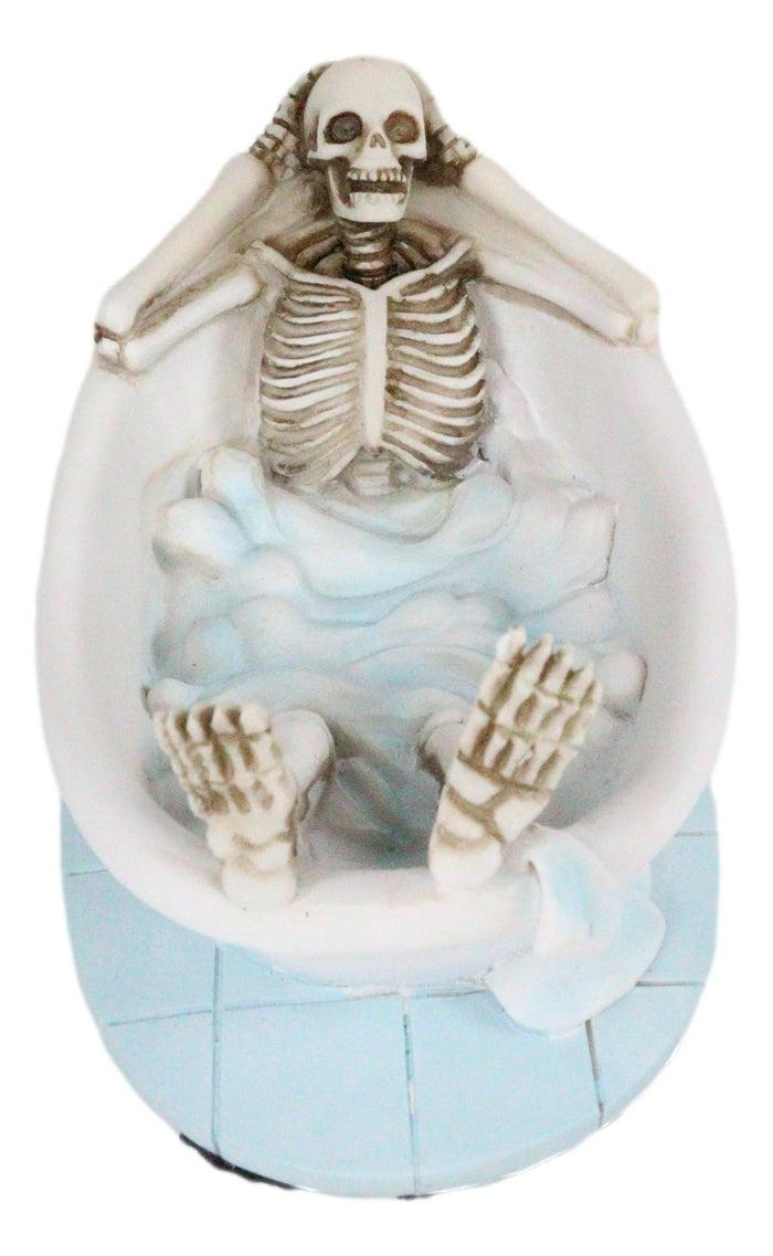 Ebros Gift Ebros Eternal Afterlife Skeleton Soaking In Bubble Bath Tub Jacuzzi Macabre