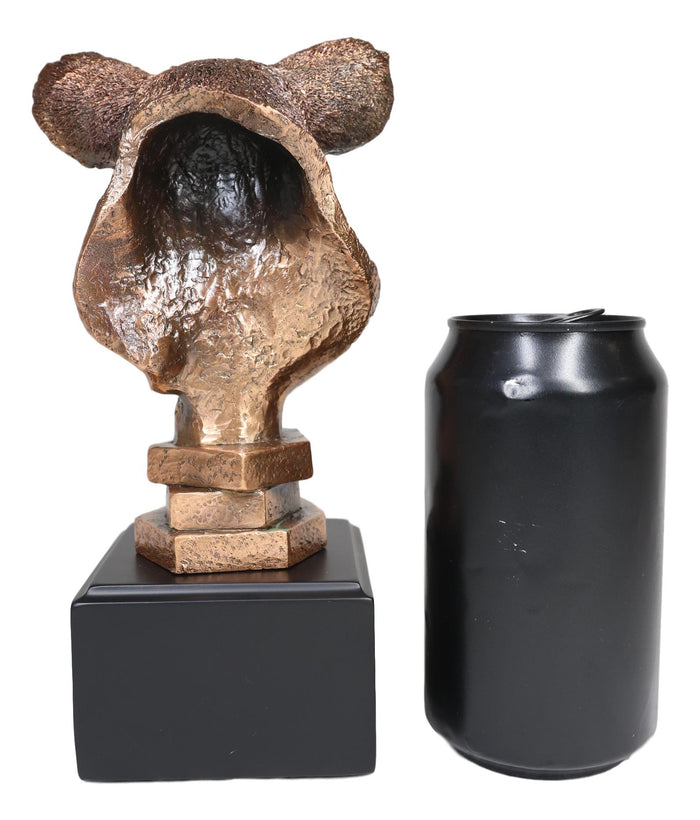 Ebros Gift Ebros Exotic Australian Koala Bear Head Bust Statue In Bronze Electroplated Finish