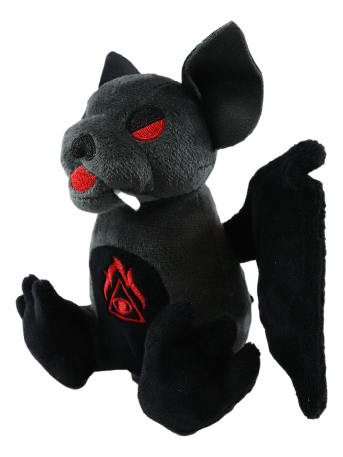 Ebros Gift Ebros Fantasy Demonic Vampire Dracula Blood Thirsty Bat Luxe Soft Plush Toy Doll 9"H