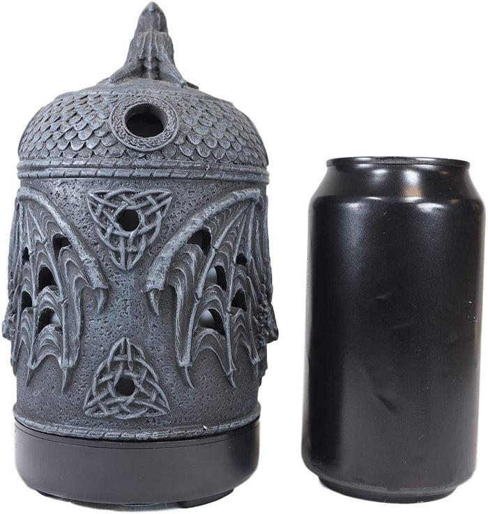 Ebros Gift Ebros Fantasy Dragon Aroma Diffuser With Light Home Decor Statue Figurine