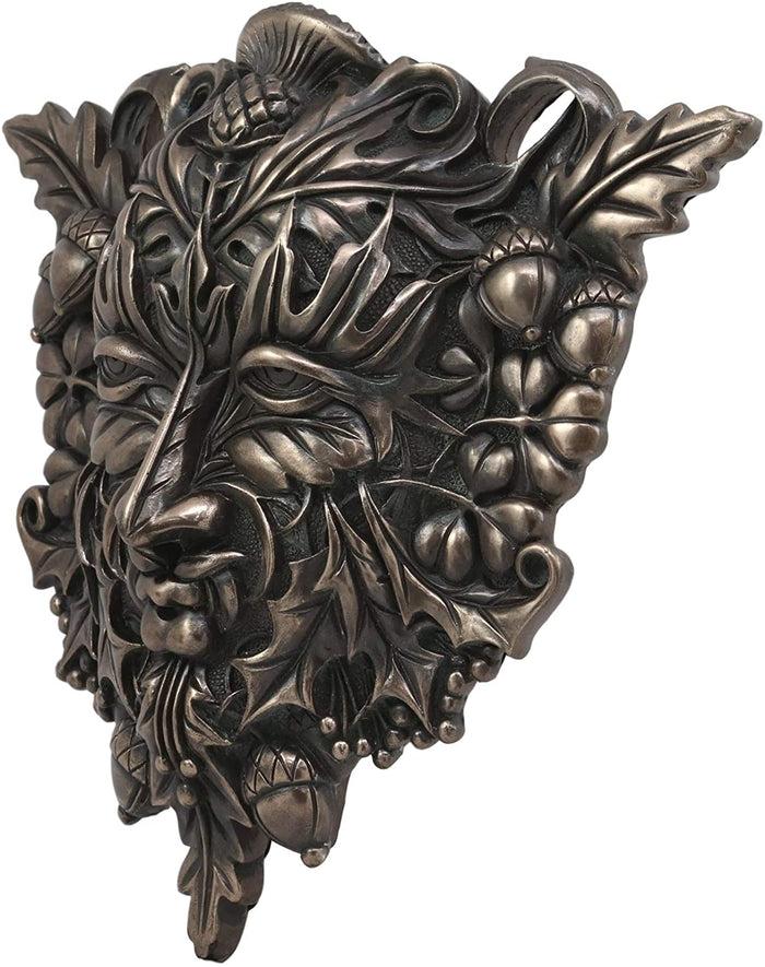 Ebros Gift Ebros Faux Bronze Acorn And Clover Greenman Unique Wall Plaque Maxine Miller