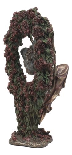 Ebros Gift Ebros Faux Bronze Sheila Wolk Angel Gatekeeper Statue 10.5"Tall