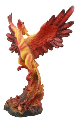 Ebros Gift Ebros Fawkes Resurrection Of The Phoenix Fire Bird Statue Symbol Of Transformation And Rebirth Figurine