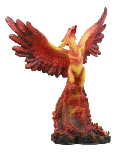 Ebros Gift Ebros Fawkes Resurrection Of The Phoenix Fire Bird Statue Symbol Of Transformation And Rebirth Figurine