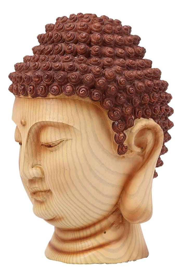 Ebros Gift Ebros Feng Shui Shakyamuni Buddha Gautama Head With Ushnisha Statue 9" H