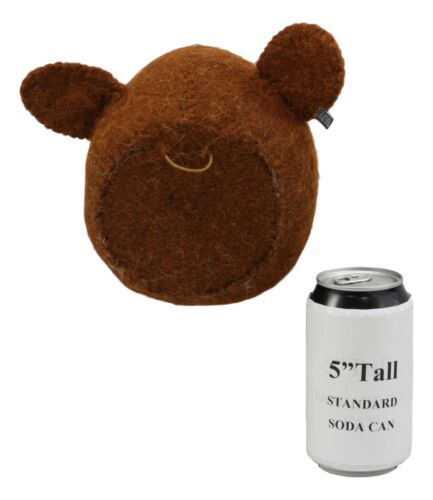 Ebros Gift Ebros Fiona Walker England Handmade Organic Baby Animal Head Wall Decor Mini Safari And Farmland Collection (Mini Monkey)