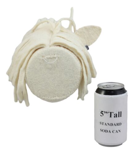 Ebros Gift Ebros Fiona Walker England Handmade Organic Baby Animal Head Wall Decor Mini Safari And Farmland Collection (Mini Unicorn)