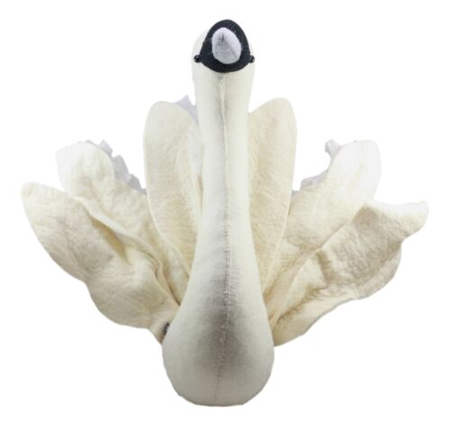 Ebros Gift Ebros Fiona Walker England Handmade Organic Baby Winged Swan Head Wall Decor