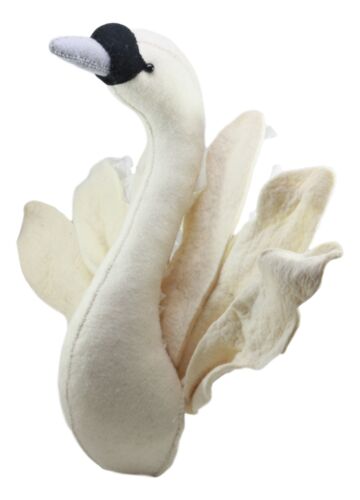 Ebros Gift Ebros Fiona Walker England Handmade Organic Baby Winged Swan Head Wall Decor