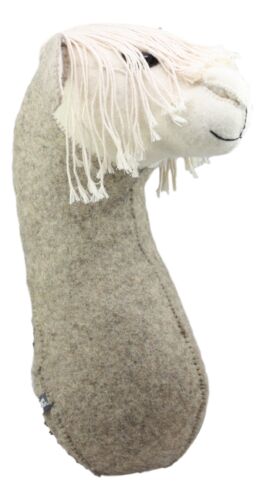 Ebros Gift Ebros Fiona Walker England Handmade Organic Camelid Llama Head Wall Decor Large 18"H