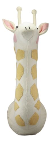 Ebros Gift Ebros Fiona Walker England Handmade Organic Girl Giraffe Head Wall Decor Large 26.5"H