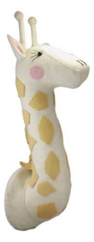 ebros gift Ebros Fiona Walker England Handmade Organic Girl Giraffe Head Wall Decor Large 26.5"H