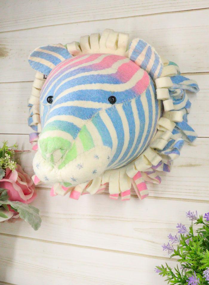 ebros gift Ebros Fiona Walker England Handmade Organic Semi Lion Head Hanging Wall Decor