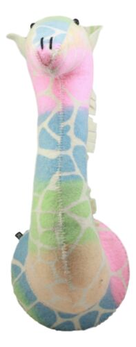 Ebros Gift Ebros Fiona Walker England Handmade Organic Semi Pastel Giraffe Head Wall Decor Hanger
