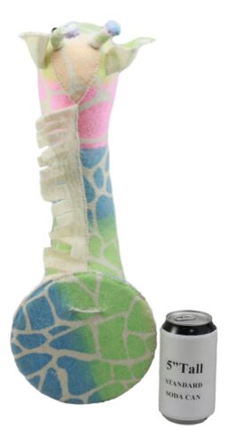 Ebros Gift Ebros Fiona Walker England Handmade Organic Semi Pastel Giraffe Head Wall Decor Hanger