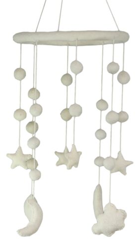 Ebros Gift Ebros Fiona Walker England Starry Night Handmade Organic Nursery Mobile Baby