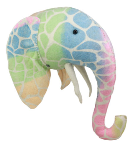 Ebros Gift Ebros Fiona Walker Handmade Organic Baby Stencil Print Elephant Wall Decor 14"H