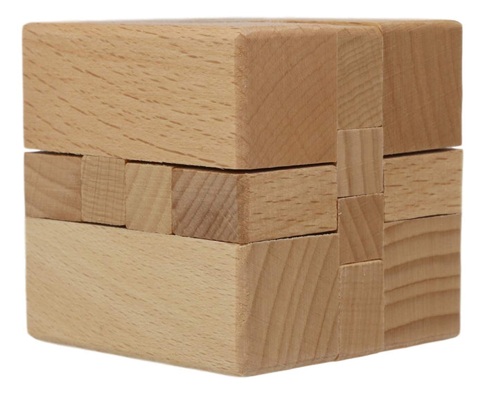 Ebros Gift Ebros FLW Rythm Mini Square Interlocking Textile Blocks 3D Puzzle 2.25" H